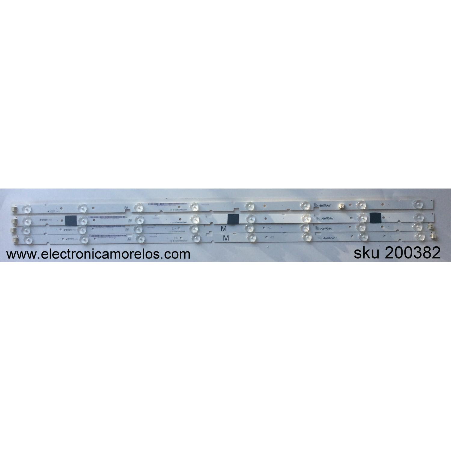 KIT DE LED PARA TV / EM39FT TA1SE1040701033 / IC-E-VAA39D266C / MODELO EM39FT